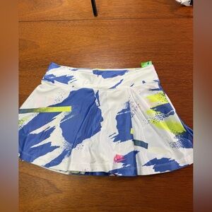 Nike Women's Skirt - Blue and White
